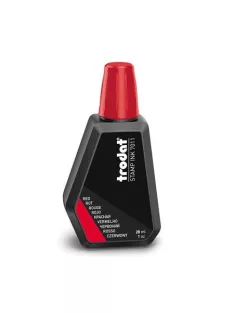 Bélyegzőfesték, 28 ml, TRODAT, piros (IT7011P)