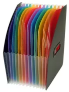 Iratpapucs, PP, 12 részes, VIQUEL, "Rainbow Class", fekete (IV111187)