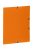 Gumis mappa, 15 mm, PP, A4, VIQUEL "Essentiel", narancssárga (IV133004)