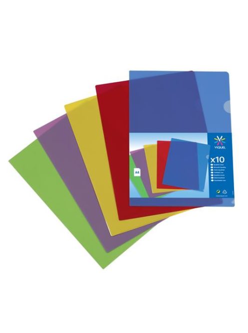 Genotherm, "L", A4, 130 mikron, VIQUEL "Trend", vegyes színek (IV138710)