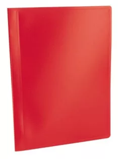   Bemutatómappa, 10 zsebes, A4, VIQUEL "Essentiel", piros (IV502001)