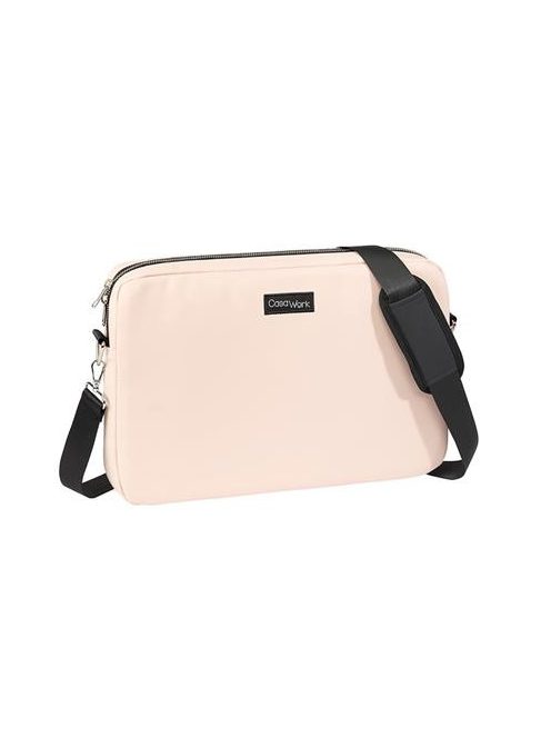Notebook táska, 15,6", VIQUEL CASAWORK "Rubber Nude", rózsaszín (IV752358)