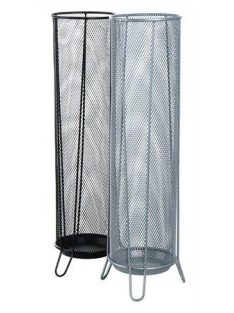   Esernyőtartó, fémhálós, VICTORIA, fekete (IVIC09) (IVIC09)