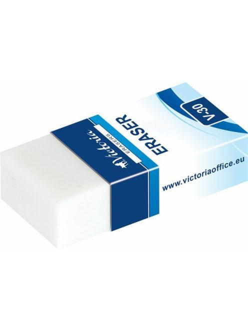 Radír, papírtokkal, VICTORIA OFFICE, "V30" (JRV30)