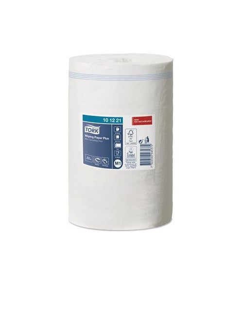 Törlőpapír, belsőmag-adagolás, M1 rendszer, 2 rétegű, Advanced, TORK "Plusz", fehér (KHH021U)