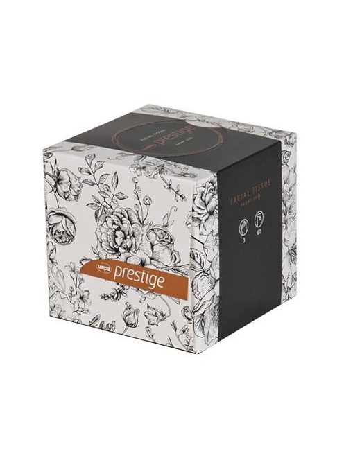 Kozmetikai kendő, 3 rétegű, 60 lapos, "Satino by Wepa" (KHH146)