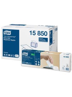   Szalvéta, adagolós, 2 rétegű, 21,3x16,5 cm, N4 rendszer, Premium, TORK "Xpressnap® Extra Soft", fehér (KHH16)