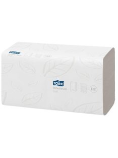   Kéztörlő, Interfold hajtás, 2 rétegű, 180 lap, H2 rendszer, Advanced, TORK "Xpress® Soft Multifold", fehér (KHH180)