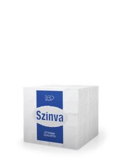 Szalvéta, éttermi, 600 db-os, fehér (KHH300)