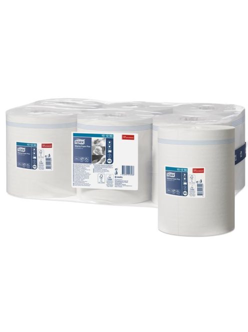 Törlőpapír, belsőmag-adagolás, M2 rendszer, 2 rétegű, Advanced, TORK "Plusz", fehér (KHH401)