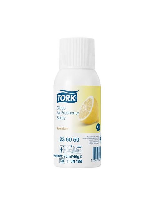 Illatosító spray, 75 ml, TORK, citrus (KHH478)