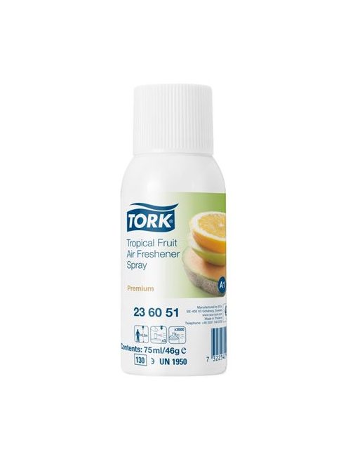 Illatosító spray, 75 ml, TORK, trópusi gyümölcs (KHH480)