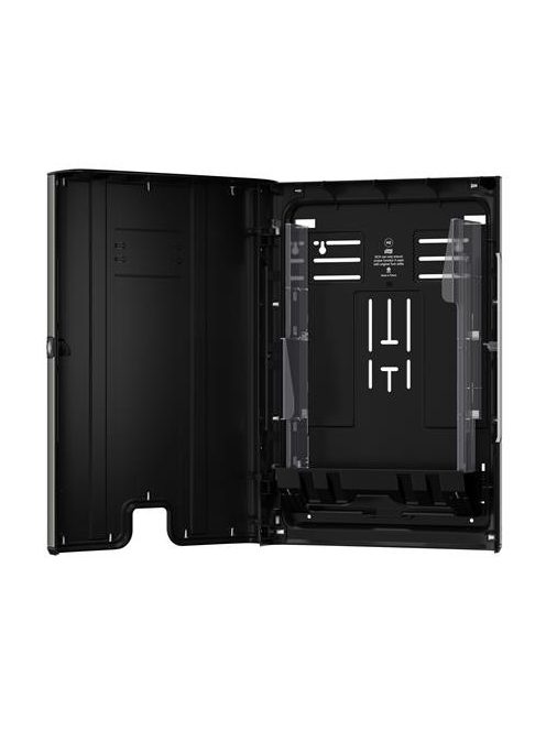 Kéztörlő adagoló, Interfold hajtogatás, H2 rendszer, Image Line, TORK  "Xpress® Multifold", rozsdamentes (KHH501)