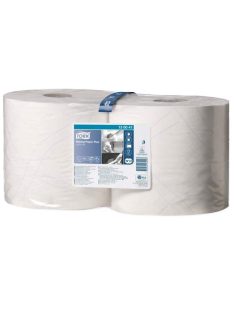   Törlőpapír, tekercses, 26 cm átmérő, W2 rendszer, 2 rétegű, TORK "Plusz", fehér (KHH532)