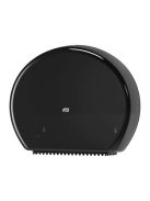 Toalettpapír adagoló, T1 rendszer, Elevation, TORK "Jumbo", fekete (KHH675)