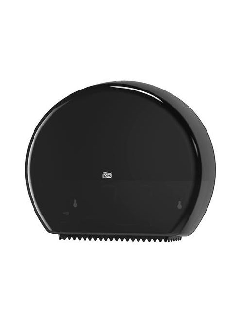 Toalettpapír adagoló, T1 rendszer, Elevation, TORK "Jumbo", fekete (KHH675)