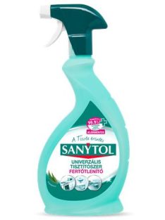   Általános tisztító- és fertőtlenítő spray, 500 ml, SANYTOL, eukaliptusz (KHH709)