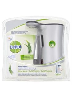   Folyékony szappan adagoló, szenzoros, Aloe Vera és E vitamin utántöltővel, DETTOL (KHH710)