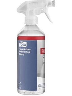   Felületfertőtlenítő spray, kétfunkciós szórófejjel, 500 ml, TORK, illatmentes (KHH750)