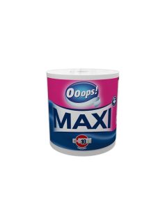   Háztartási papírtörlő, 2 rétegű, 500 lap, tekercses, OOOPS "Maxi" (KHHVP048)