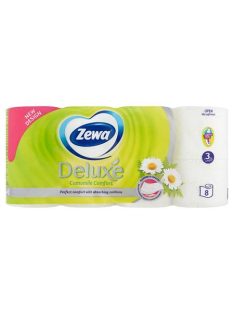   Toalettpapír, 3 rétegű, 8 tekercses, ZEWA "Deluxe, kamilla (KHHZ04)