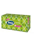 Kozmetikai kendő, 3 rétegű, 90 db, ZEWA "Family" illatmentes (KHHZ12)