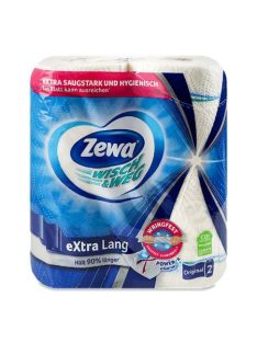   Háztartási papírtörlő, 2 rétegű, 2 tekercses, ZEWA "Wisch&Weg Original" (KHHZ26)