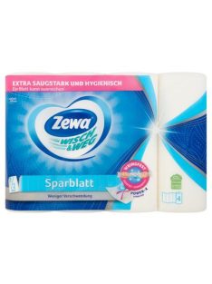   Háztartási papírtörlő, 2 rétegű, 4 tekercses, ZEWA "Wisch&Weg sparblatt" (KHHZ32)