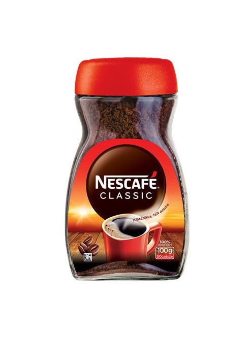 Instant kávé, 100 g, üveges, NESCAFÉ "Classic" (KHK011)
