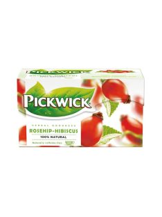   Herba tea, 20x2,5 g, PICKWICK, csipkebogyó hibiszkusszal (KHK017)