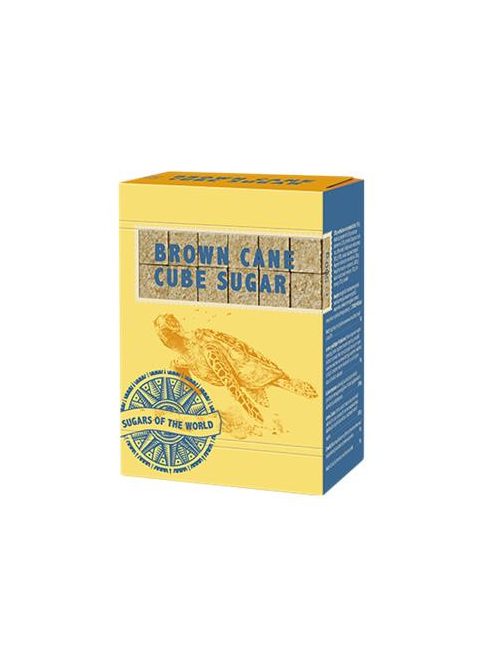 Kockacukor, barna nád, 500 g (KHK122H)
