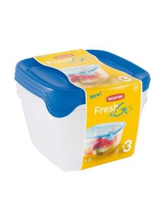  Ételtartó szett, 3x1,2 l, CURVER "Fresh&go" (KHK281)