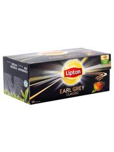 Fekete tea, 50x1,5 g, LIPTON "Earl grey" (KHK314)