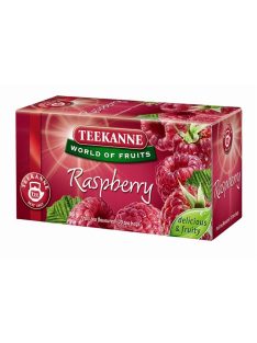 Gyümölcstea, 20x2,5 g, TEEKANNE, málna (KHK319)