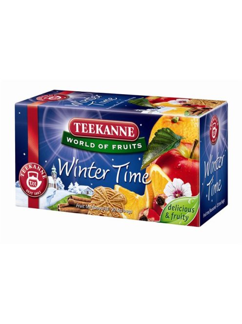 Gyümölcstea, 20x2,5 g, TEEKANNE "Winter time" fahéj (KHK324)