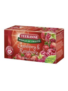   Gyümölcstea, 20x2,25 g, TEEKANNE "Piros bogyók", áfonya-málna (KHK325)