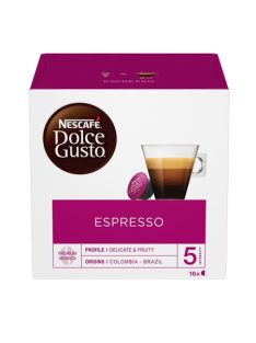   Kávékapszula, 16 x 5,5 g,  NESCAFÉ DOLCE GUSTO "Espresso" (KHK363)