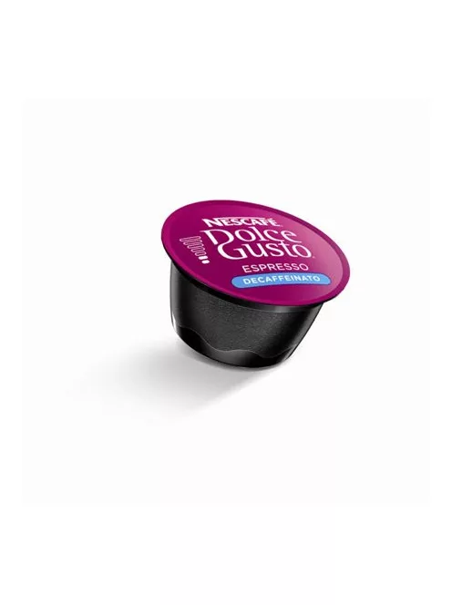 Kávékapszula, 16x7 g, NESCAFÉ "Dolce Gusto Espresso", koffeinmentes (KHK364)
