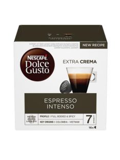   Kávékapszula, 16 db,  NESCAFÉ DOLCE GUSTO "Espresso Intenso" (KHK390)