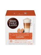 Kávékapszula, 8x2 db,  NESCAFÉ "Dolce Gusto Latte Macchiato", karamellás (KHK395)