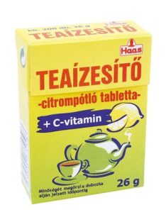 Teaízesítő, citrompótló, 20 g, HAAS (KHK422)