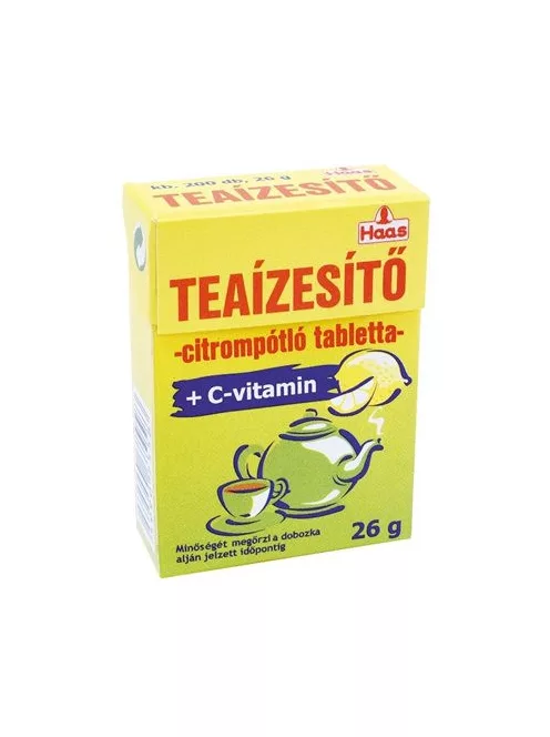 Teaízesítő, citrompótló, 20 g, HAAS (KHK422)