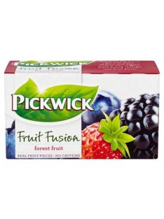  Gyümölcstea, 20x1,75 g, PICKWICK "Fruit Fusion", erdei gyümölcs (KHK464H)