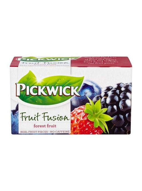 Gyümölcstea, 20x1,75 g, PICKWICK "Fruit Fusion", erdei gyümölcs (KHK464H)