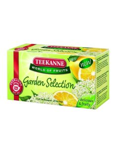   Gyümölcstea, 20x2,25 g, TEEKANNE "Garden Selection", bodza-citrom (KHK482)