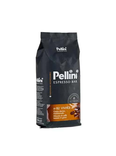 Kávé, pörkölt, szemes, 1000 g,  PELLINI "Vivace" (KHK498)