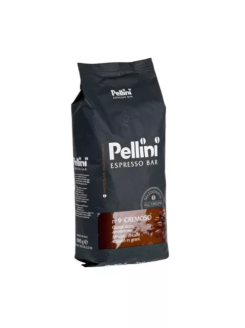 Kávé, pörkölt, szemes, 1000 g,  PELLINI "Cremoso" (KHK499)