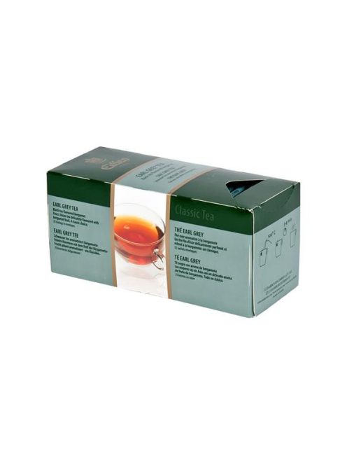 Fekete tea, 25x2,5g, EILLES "Earl Grey" (KHK542)