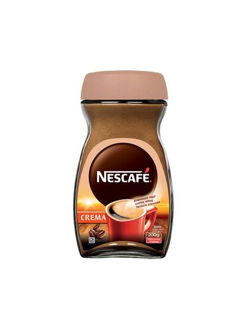 Instant kávé, 200 g, üveges, NESCAFÉ "Classic Crema" (KHK614)