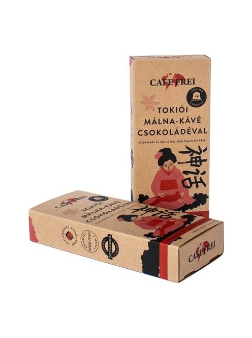 Kávékapszula, 9 db, CAFE FREI "Tokiói csokoládés málna" (KHK628)